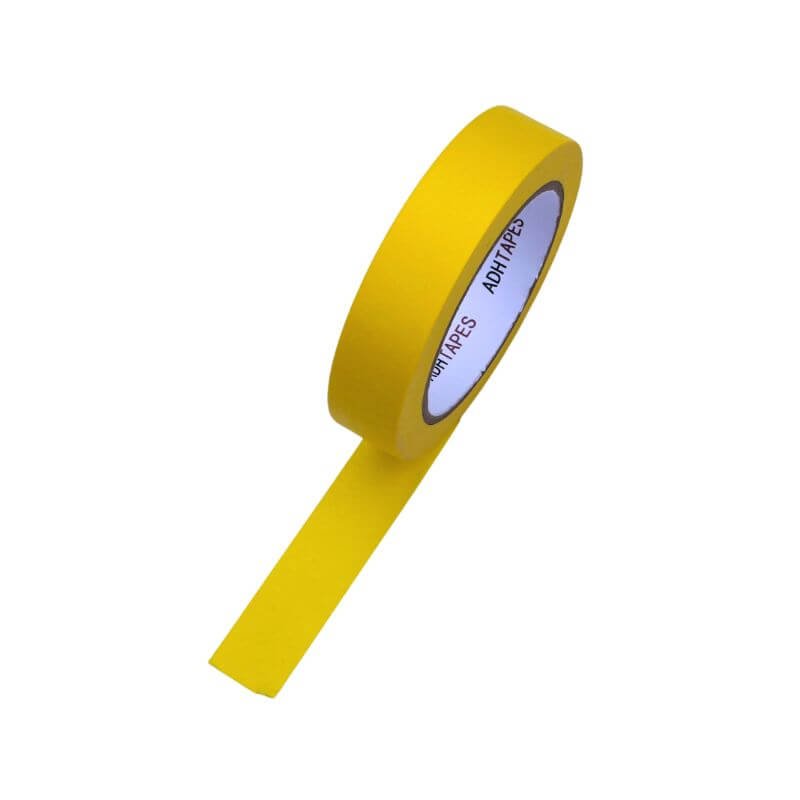 Masking tape for flooring construction